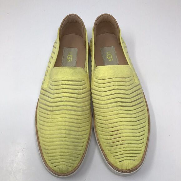 UGG Slip on Sneakers Women’s Size 9 Yellow Sammy Breeze sneakers 1109533 - Picture 4 of 13